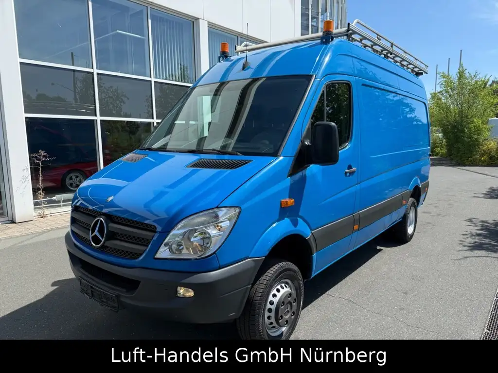 MB Sprinter II Kasten 516 CDI 4X4 Webasto AHK Leite – Foto vom Hof